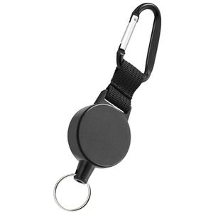 Webbomb Schlüsselanhänger 6519, schwarz, Kunststoff, Jojo mit Karabiner, Stahlseil, 70cm, 1 Stück