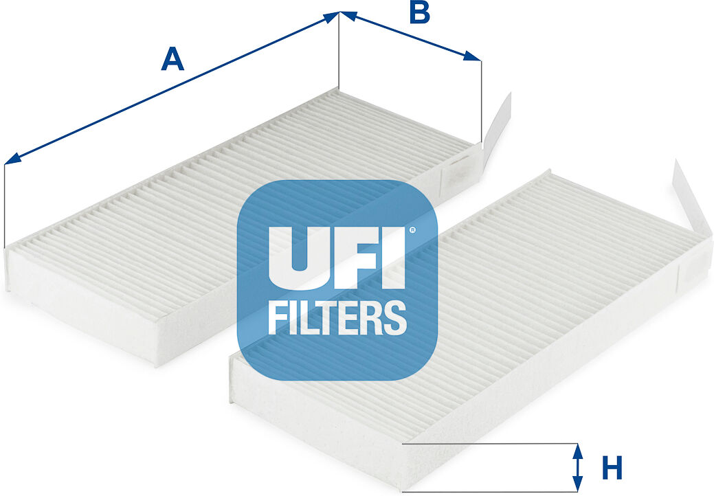 Ufi Filter, Innenraumluft 5331100 Für Renault