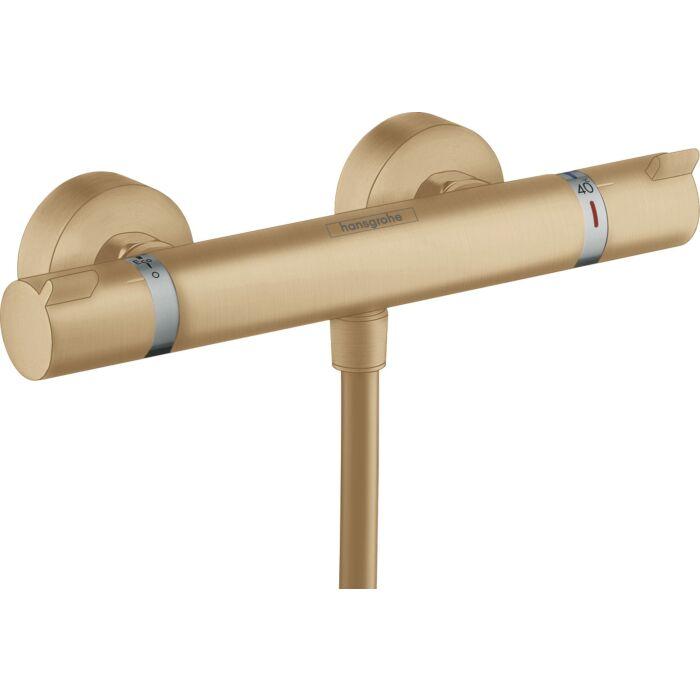 hansgrohe Ecostat Comfort Brausethermostat 13116140 Aufputz, 1x Verbraucher, brushed bronze