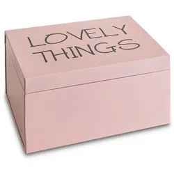Aufbewahrungsbox Lovely Things Aluminium Rosa