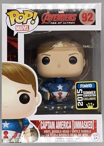 Funko Pop! Marvel Avengers Captain America zonder masker #82 2015 Convention Exclusive