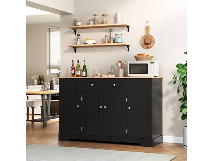 Ropilly Küchenbuffet Sideboard Buffetschrank Küchenschrank Esszimmerschrank Stauraumschrank