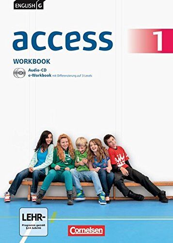 Jennifer Seidl - English G Access - Allgemeine Ausgabe: Band 1: 5. Schuljahr - Workbook mit CD-ROM (e-Workbook) und Audio-CD und MyBook - Preis vom 17.10.2026 19:25:27 h