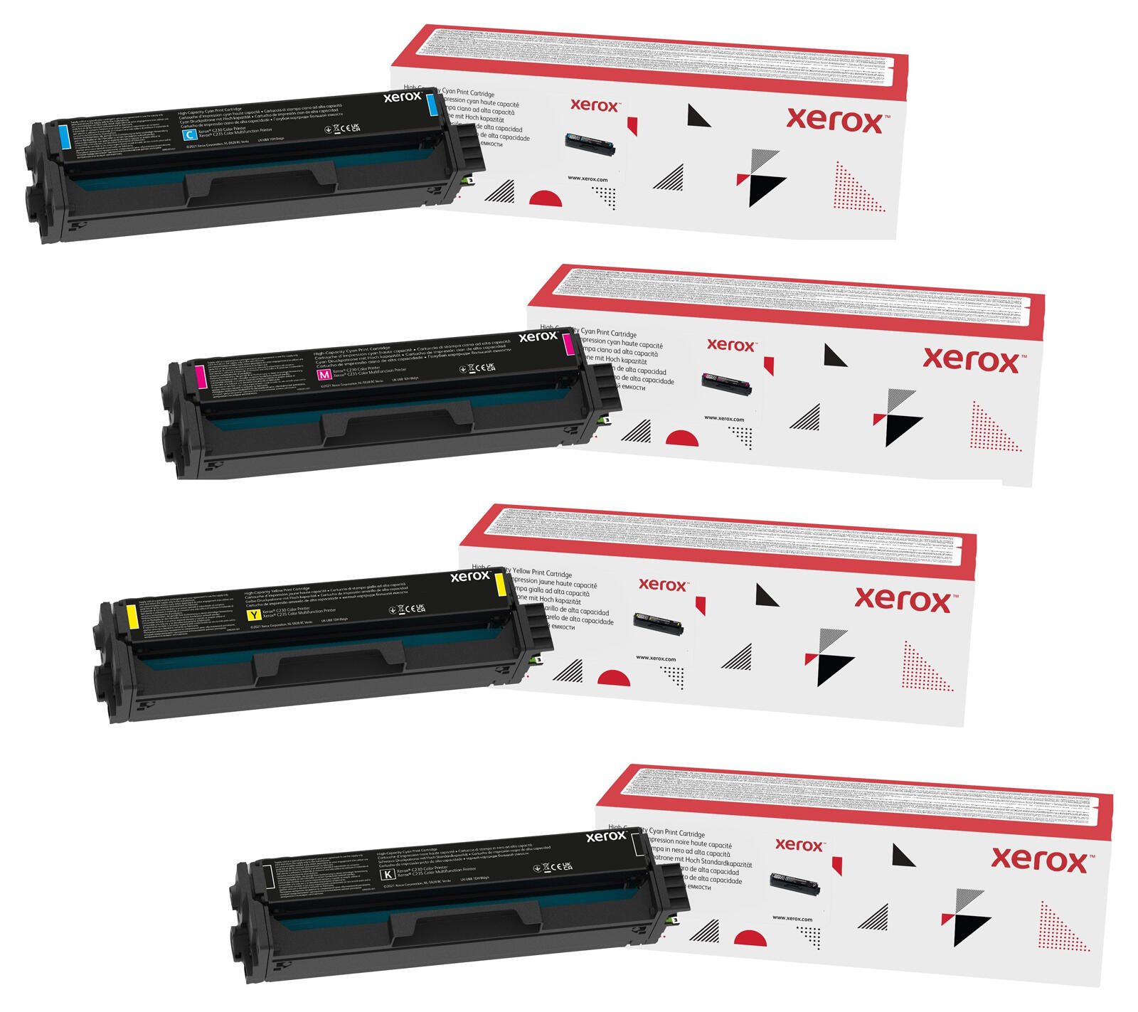 Xerox Original C230/C235 Toner - 4er Multipack OPC230setXL
