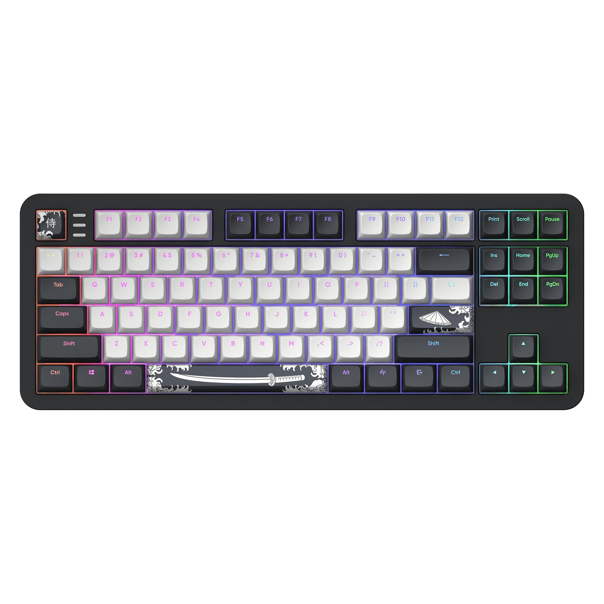 Dark Project ALU Bushido (US, Kabelgebunden, Kabellos) (DPKB_BUSHIDO_87_ANSI)