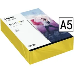 tecno Farbige Papiere »tecno Colors« gelb