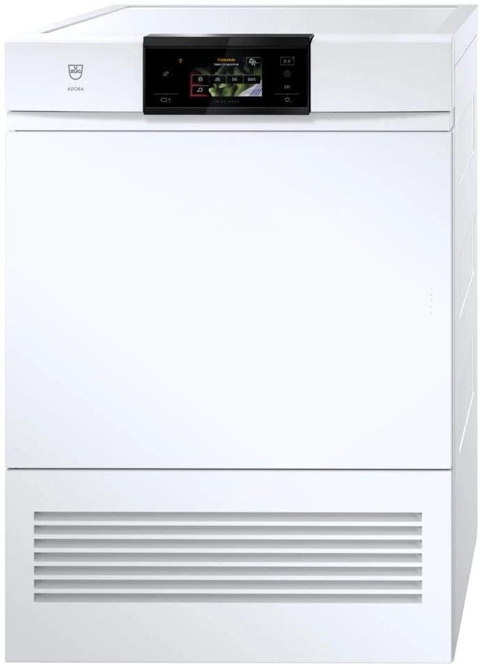 V-ZUG Wärmepumpentrockner "AdoraTrocknen V2000 Links", Energieeffizienz: C, weiss (weiß), B:59,5cm H:85cm T:60cm, Trockner, Wärmepumpentrockner weiß Einheitsgröße
