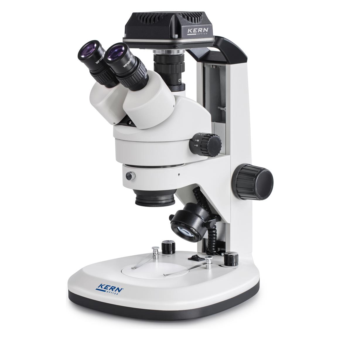 Kern OZL 468C825 Stereomikroskop Trinokular 45 x Auflicht, Durchlicht (OZL 468C825)