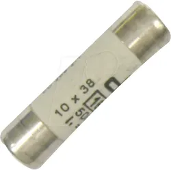 T-120KA 2,0A - Sicherung, 10,3x38mm, träge, 2,0 Ampere
