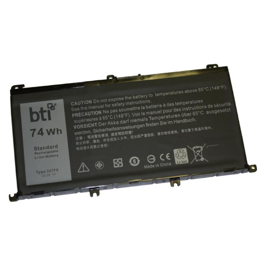 Axcom Laptop-Batterie (gleichwertig mit: Dell 357F9) (6 Zellen, 6666 mAh) (357F9-BTI)