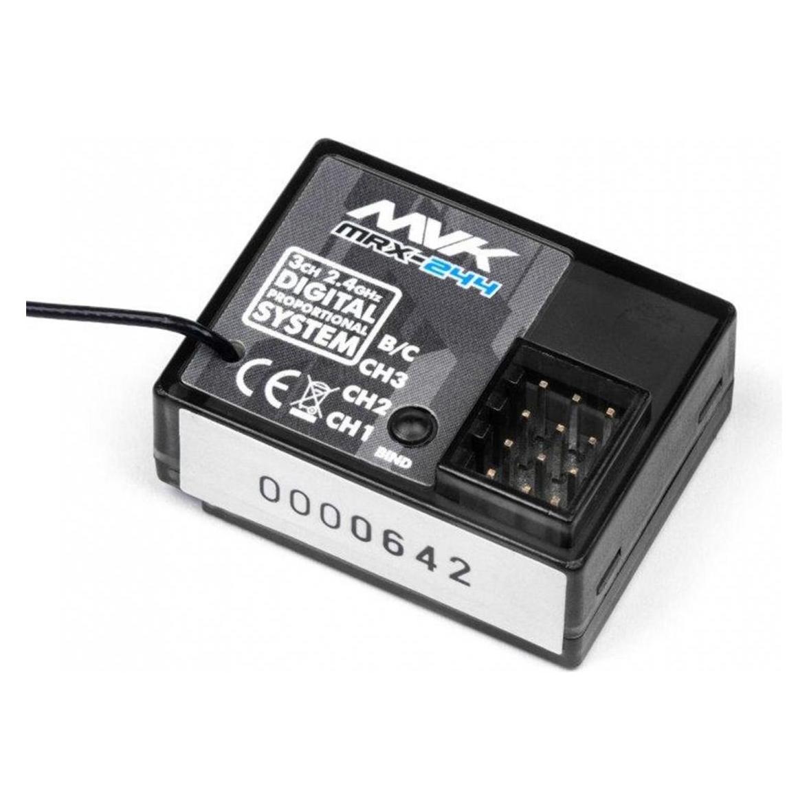 Maverick MRX-244 2.4GHZ 3CH RECIEVER WITH BUILT IN FAILSAFE (MV22783)