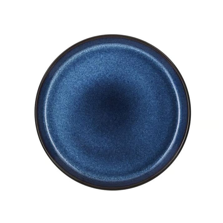 Bitz Bitz gastro bord Ø 21 cm Zwart-donkerblauw