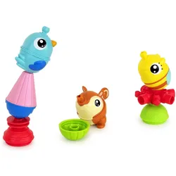 Lalaboom Educatieve kralen met 3 dieren (21 st)