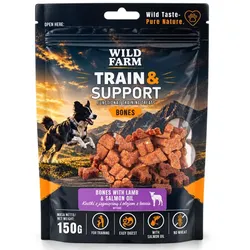 WILD FARM Train with Support Häppchen mit Lammfleisch und Lachsöl 150g