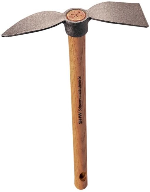 SHW Rex-fourche à dents larges et feuille de cœur, avec manche L 40 cm ; SHW Schmiedetechnik (54750)