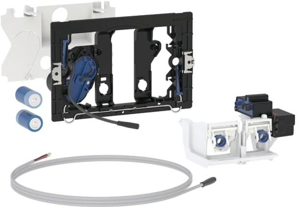 Geberit WC-Steuerung 115885006 Batteriebetrieb, 2-Mengen-Spülung, für externen Taster