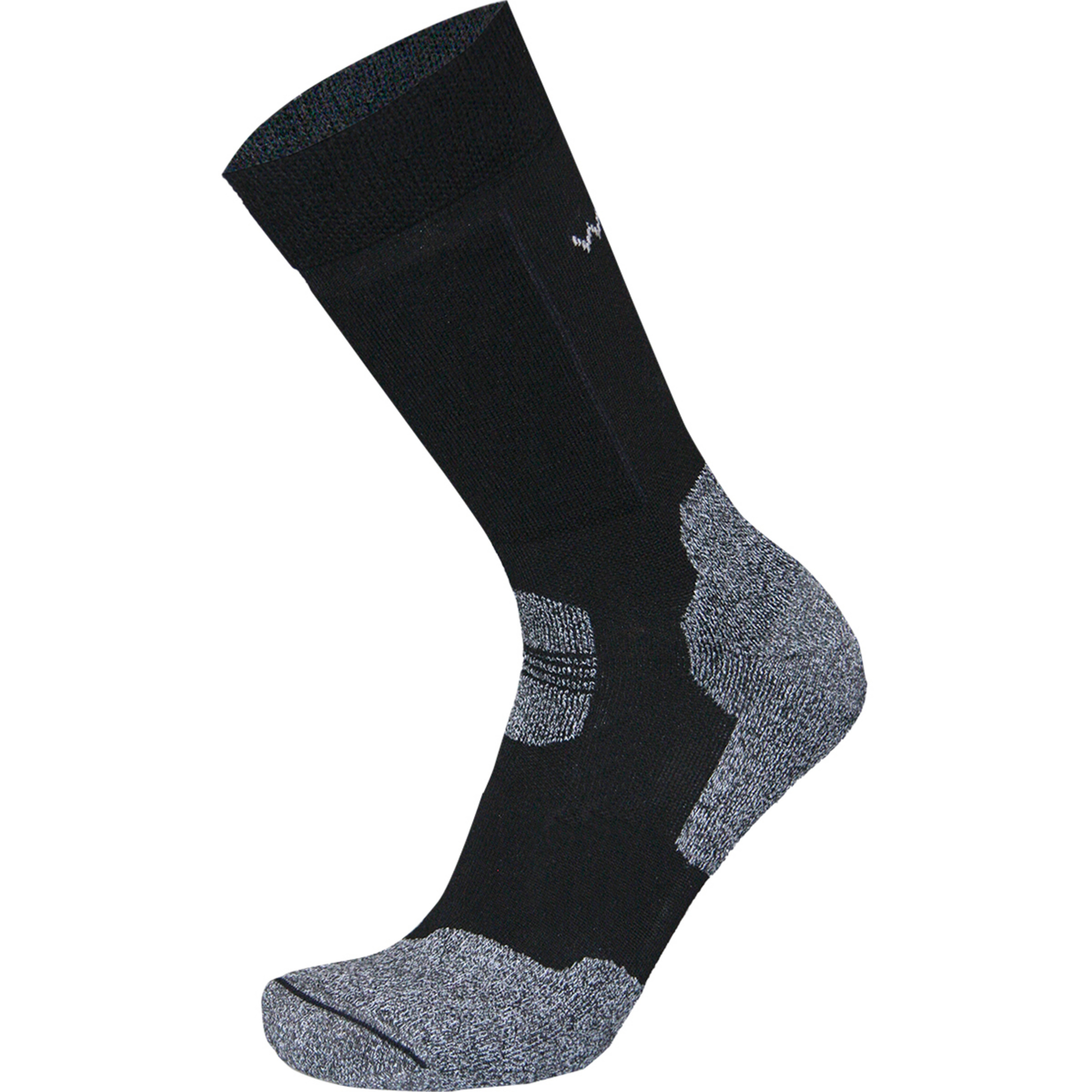 Wapiti WT06 Cross Country Merino Skisocken schwarz Größe 45 Langlauf Skating | Langlauf Klassik Isolierend Merinowolle