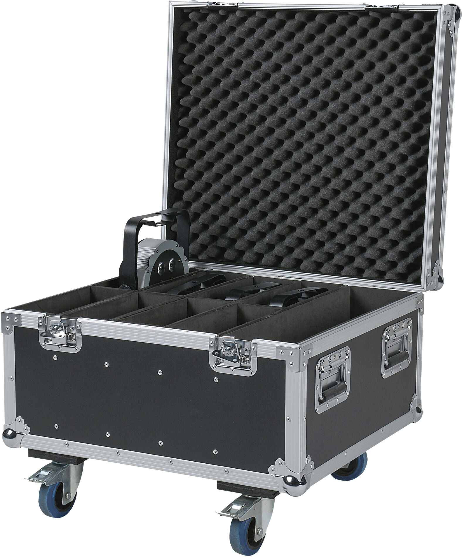 Showtec Koffer Für 8x Compact Par 7/18 Mit Zubehörfach