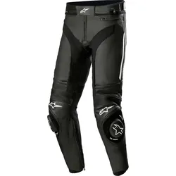 Alpinestars Missile V3 Lederhose - schwarz-weiß - 48