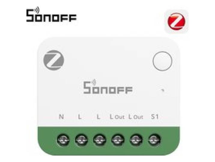 SONOFF MINI-ZB1GSP MINI ONE PM Zigbee slimme schakelaar tot 16 A, energie- en stroomkostenregistratie, compatibel met Apple Home via Matter-Bridge
