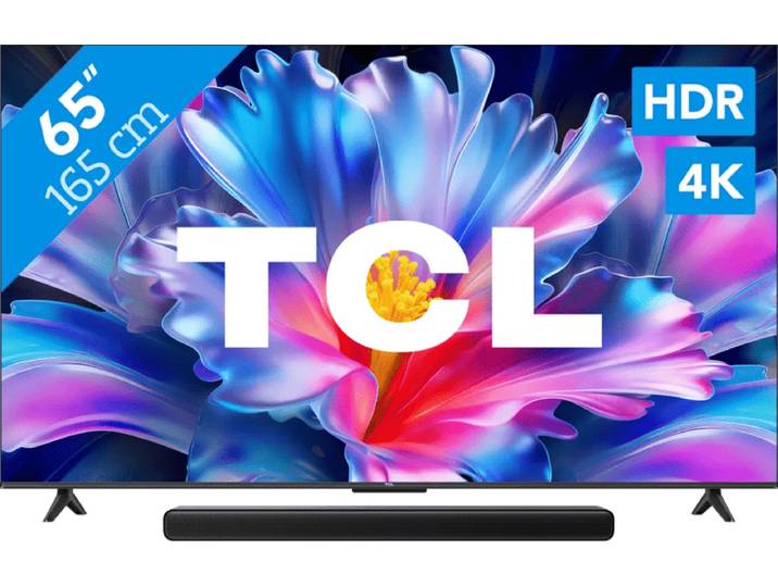 TCL 65 QLED P6L 4K (2026) + TCL S45H 2.0 Soundbar