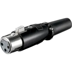 GOOBAY 11680 - XLR Kupplung, 3-polig