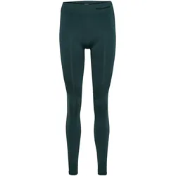 hummel, Damen, Tights, Hmlmt Shaping Seamless Mw Tights (S), Grün