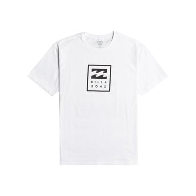 T-Shirt BILLABONG "Unity Stacked", Herren, Gr. M, weiß, Obermaterial:100% Baumwolle., Shirts T-Shirt