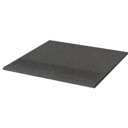 Rako Taurus Granit Treppenfliese Rio negro 30x30 cm matt TCA35069.1