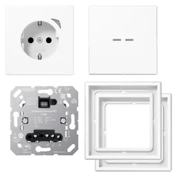 Jung JH-PAKET1LSWW JUNG HOME Starterset, LS 990, alpinweiß JHPAKET1LSWW JH-PAKET 1LS WW