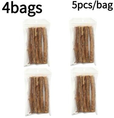 Uplift Picks Natural Catnip Chew Sticks For Cat Dental Play 4 Bags