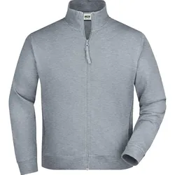 Sweatjacke "JN058" - 3XL - grey-heather