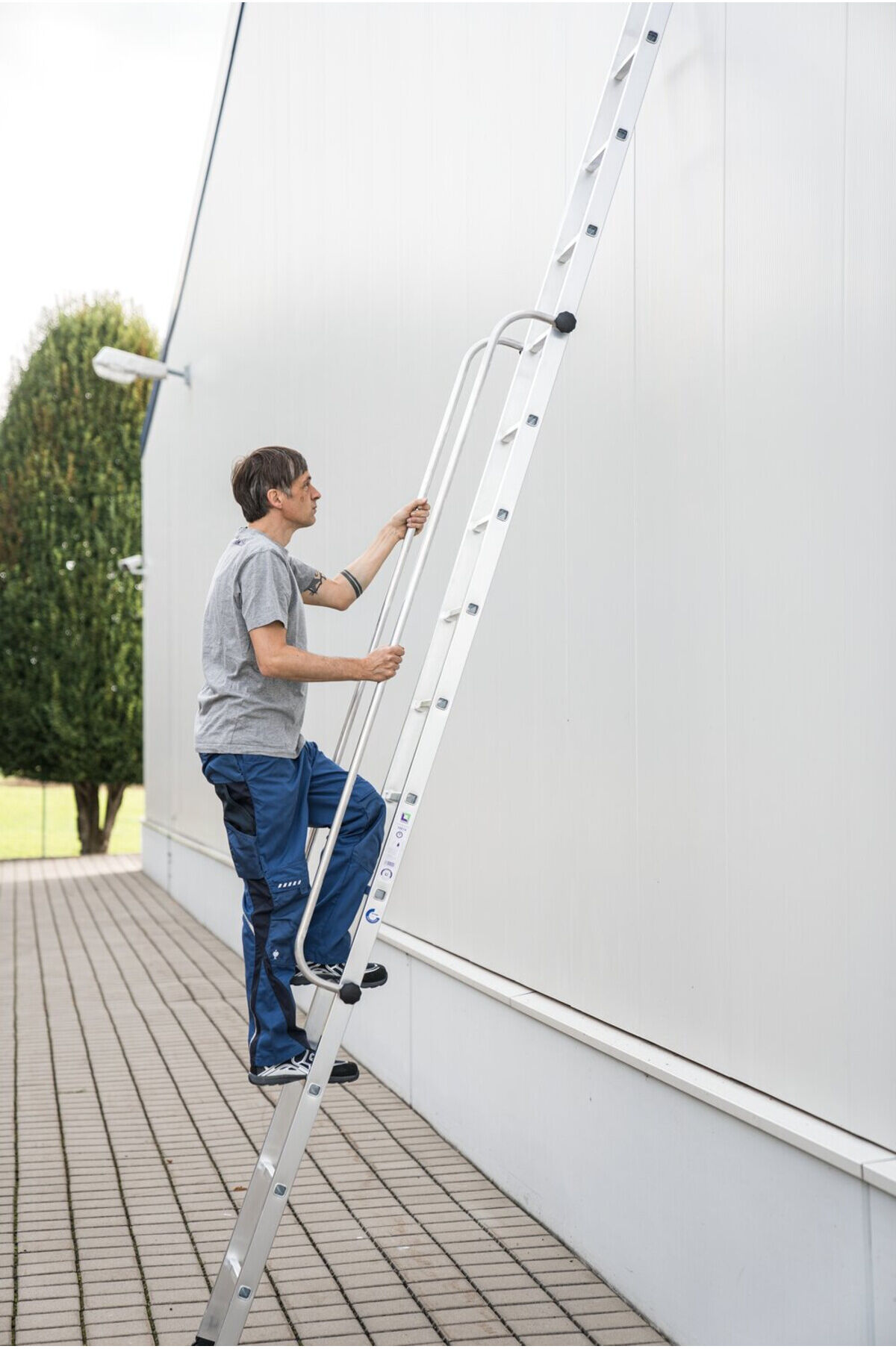 Munk Handlauf steckbar für Stufenabstand 235 mm Länge 1,25 m (030294)