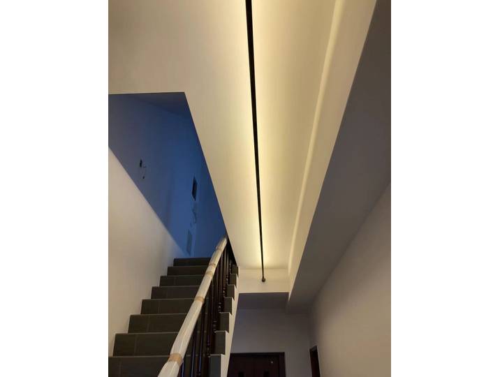 Lampe LED minimaliste à bandes lumineuses, éclairage de plafond pour couloir, lampe murale de salon, décoration murale longue, éclairage nordique pour chambre à coucher
