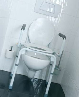 Multifunctionele toiletstoel Stacy