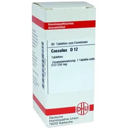 Cocculus D 12 Tabletten 80 St
