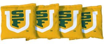 Skip's Garage San Francisco Dons Cornhole Bags Yellow