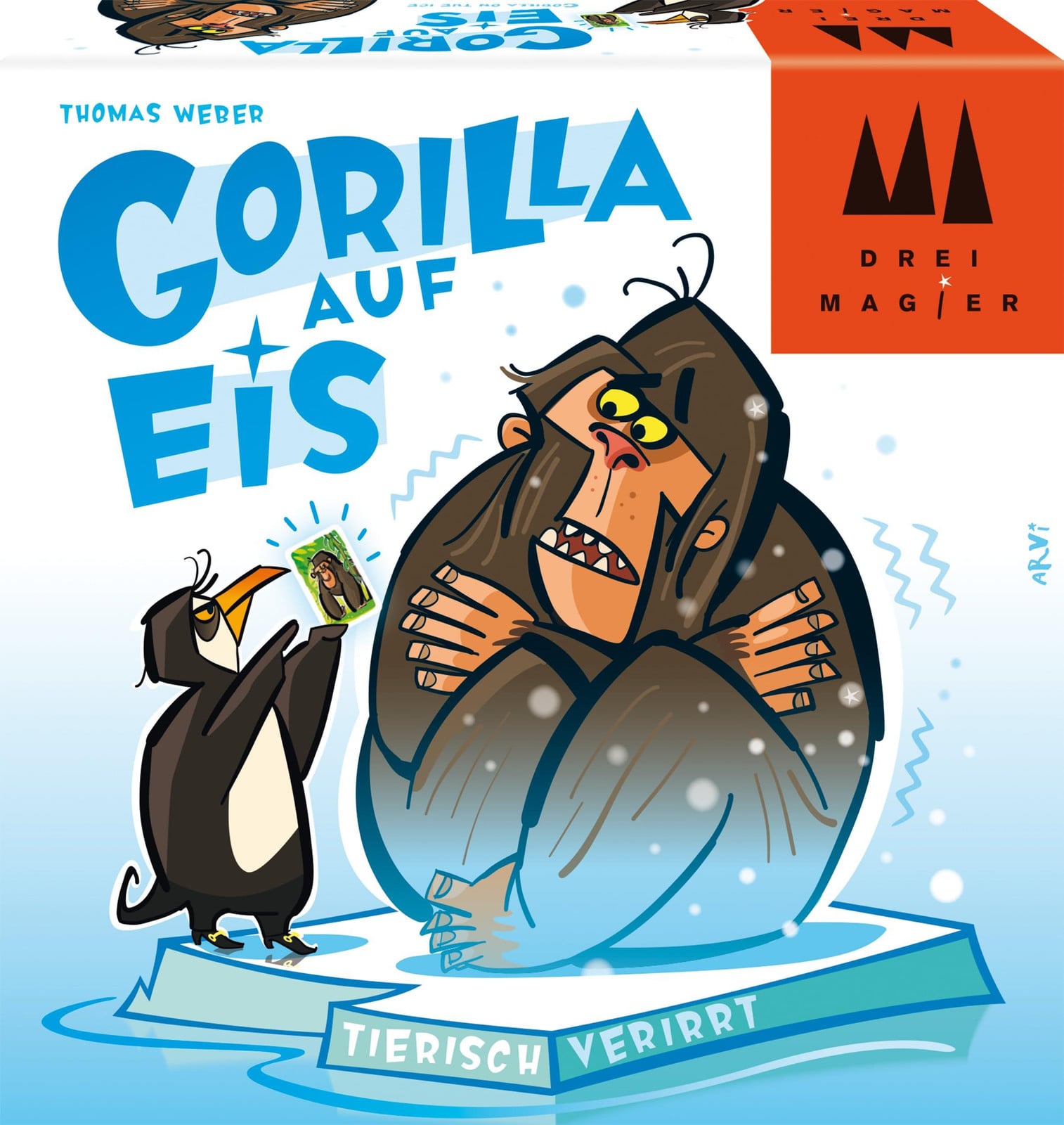 Pegasus Spiele Drie magiërs: Gorilla op ijs
