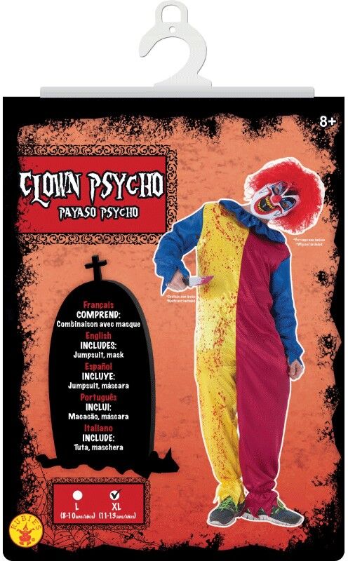 Déguisement 11-13 ans Horror Clown - Rubies