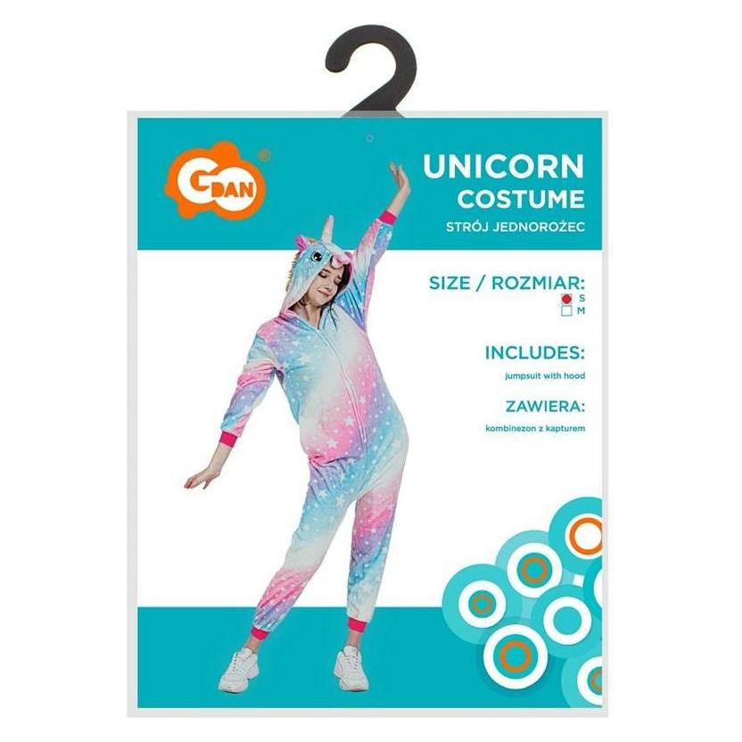 GoDan Einhornkostüm für Erwachsene, Grösse S (S) (54612845)