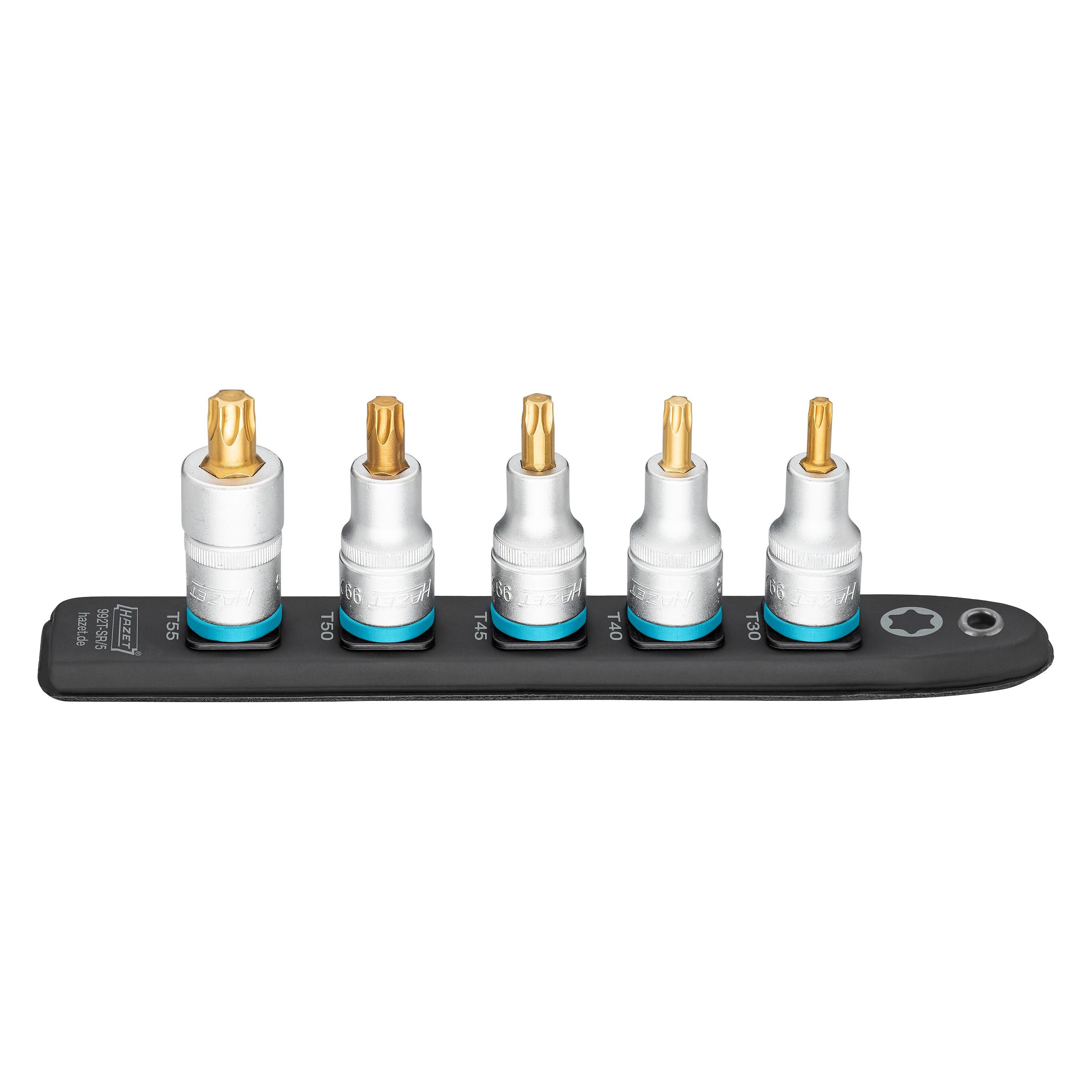 Hazet SmartRail Flexible Kunststoff-Steckleiste 992T-SR/5 Vierkant12,5 mm (1/2 Zoll) Innen TO... (992T-SR/5)