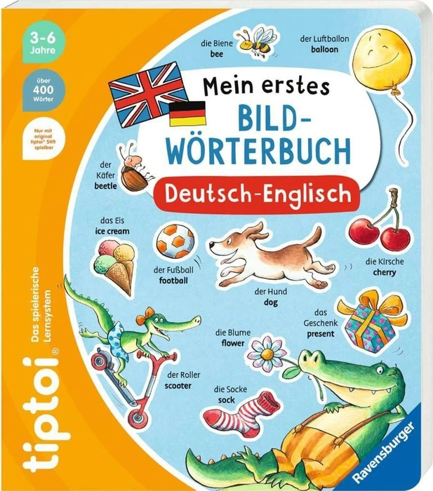 Ravensburger tiptoi Mein erstes Bild-Wörterbuch Deutsch-Englisch