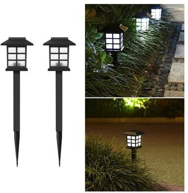 Friendly Fresh Finds Solar Pathway Lights For Outdoor Landscaping, Waterproof Garden & Patio Decor white Light