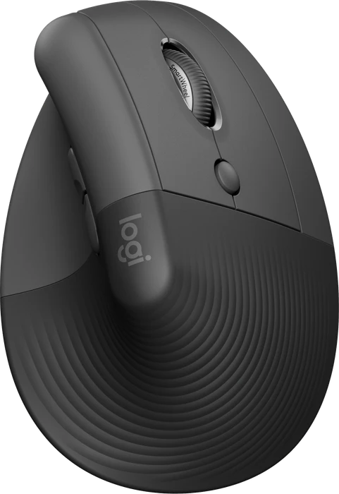 Logitech Lift Vertical Ergonomic Mouse Graphite