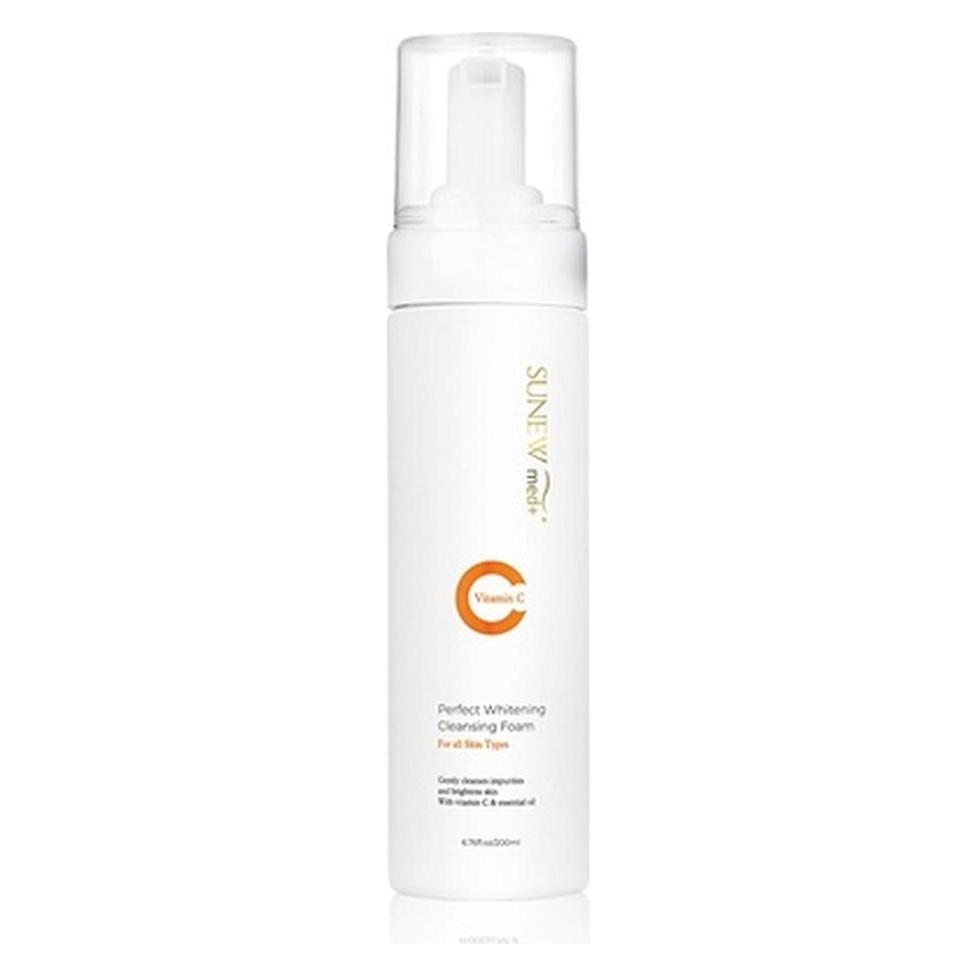 SunewMed+ Sunewmed Perfect Whitening Cleansing Foam Active Face And Eye Cleanser 200Ml (Reinigungsschaum, 200 ml) (5905279552692)