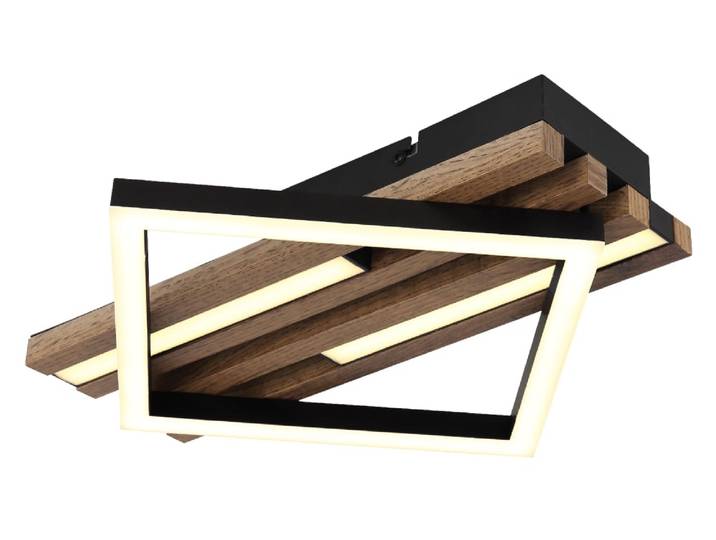 Plafonnier métal noir mat, 7,5cm
