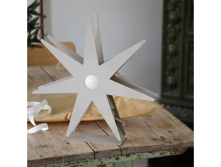Objet décoratif Origo Star 37 x 37 x 4cm Gris