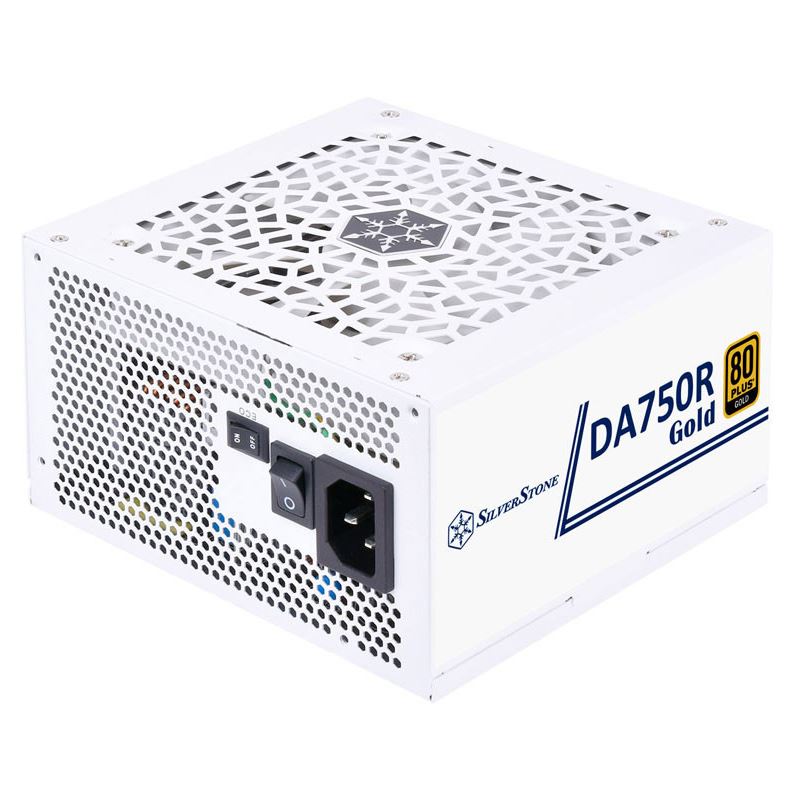 750 Watt Silverstone Decathlon DA750R-GMA, weiß Modular 80+ Gold