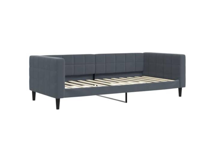 vidaXL Tagesbett Dunkelgrau 90x200 cm Samt