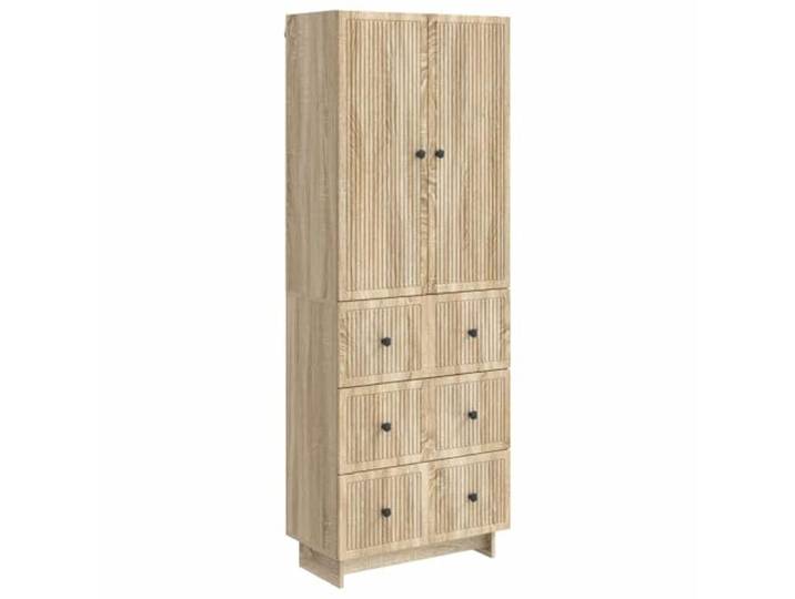 PUGYNBK Schrank-Set, 2-teilig, aus technischem Holz Mit Schubladen und Regalen, langlebig für drinnen und draußen, verstellbares Design